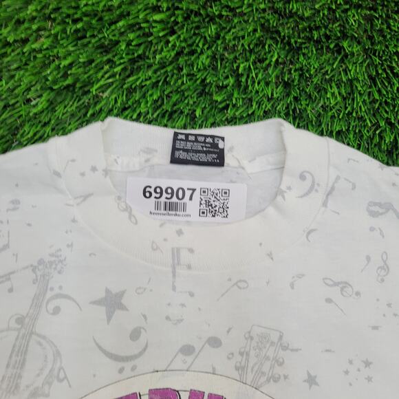 Vintage 1992 Country-Music AOP Shirt Medium 19x25 USA - Picture 11 of 12